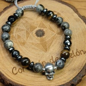 Craneo plata labradorita 2