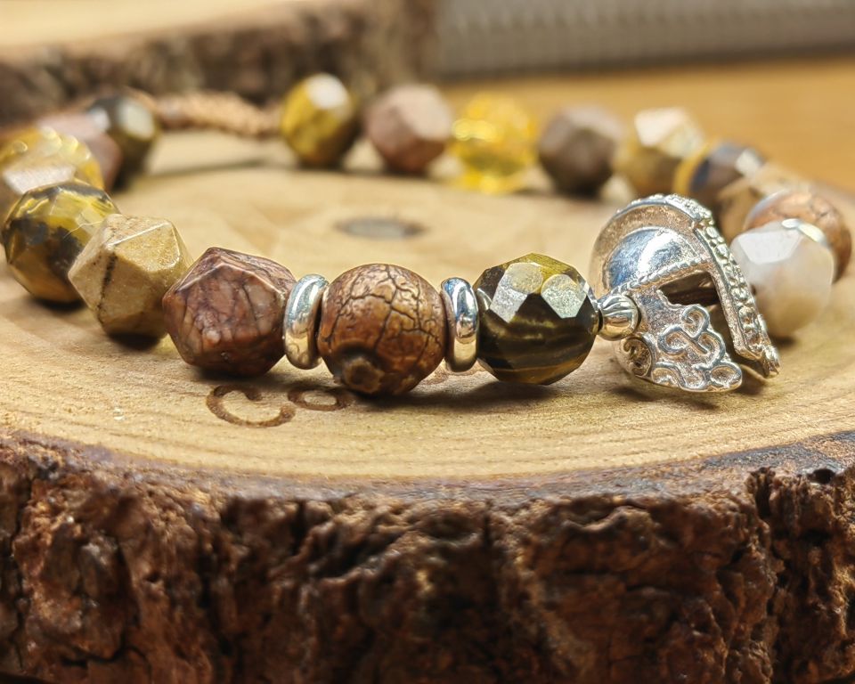 Gladiador plata pentagonal 2